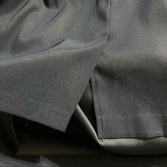 🟣🟣Connected Apparel Woman’s Blue Midi Beaded Round Neck Sleeveless Dress - Picture 9 of 11